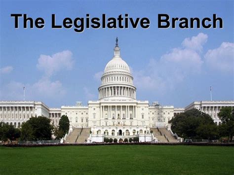 The legislative branch the law. . Legislative branch quizlet